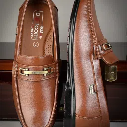 Lightweight | Comfortable | Trendy | Daily Wear | Synthetic Leather Loafers For Men-image-15