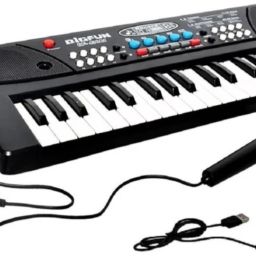 ELECTRONIC KEYBOARD KIDS MUSICAL PIANO KEYBOARDS WITH MIC Analog Portable Keyboard-35