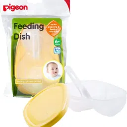 Baby Feeding Dish Set,For 6 + Month Babies,Feeding Dish with Stopperr Spoon - BPA Free Plastic-17