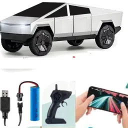 Wireless remote control Tesla Cyber truck with Dual Motor with App Control-image-49