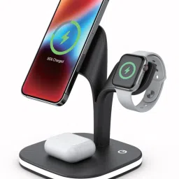 UNIGEN MAGTEC 500 23W MagSafe Stand for iPhone 12/13/14/AirPods/Apple Watches Charging Pad-image-4