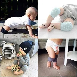 Baby Knee Pads For Crawling Pack of 1 Pairs Multicolor-image-35