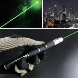 Zenex store Green Multipurpose Laser Light Disco Pointer Pen Beam with Adjustable Antena Cap-30