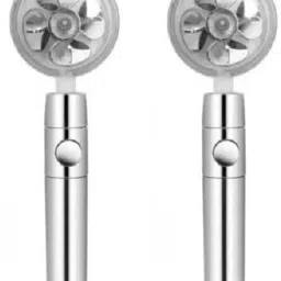 Fan Hand Shower 360° Rotating High-Pressure Water-Saving Shower Head Handheld Handheld-8