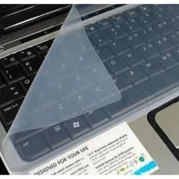 Advik Arts 3in1 Pack of Abstract Black Background Laptop Skin Sticker with Screen & Key Guard upto 15.6" inches Combo Set image 3