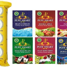 Combo 6 Hookah Herbal Flavors With 1 Polo Cocoyaya Quick Light Charcoal ( 10 disk) Hookah Charcoals-image-58