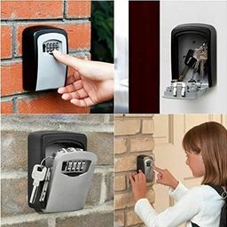 SADMAX Combination Key Safe Box Key Safe Lock Box Outdoor Storage Box with Code Combination Password Security Lock image 2
