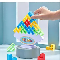 Educational Stacking Tetris Tower Balance Building Blocks Puzzle Game-14
