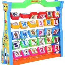 Alphabets Picture and Numbers Play Abacus Learning Kit for Kids-image-65