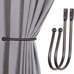 Black Curtain Hooks Metal-image-33
