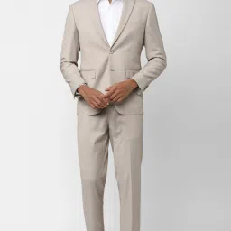 Men Single Breasted - 2 button Self Design Suit-image-53