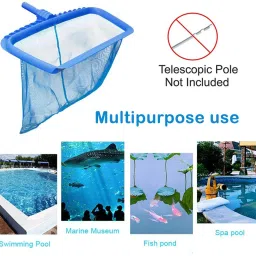 flaner Swimming Pool Deep Leaf Net Bag,Heavy duty Pool Cleaning and Maintenance Kit Aquarium Fish Net image 2