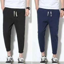 Pack of 2 Men Solid Multicolor Track Pants-image-94