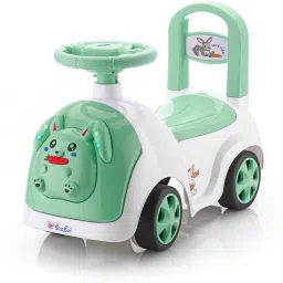 Hoppy Rideon Car for Kids with Music LED Lights Backrest,Storage & Big Wheels-19