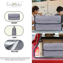 freddo Car Trunk Organiser Boot Storage Utility Tool Bag-STANDARD Trunk Organizer image 4