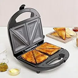 Sandwich Maker,Non-stick Heating Plate Coating, Make 2 Sandwiches At a Time, Toast-30