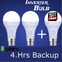 great fully rechafeble bulb pack of 3 4 hrs Bulb Emergency Light-27