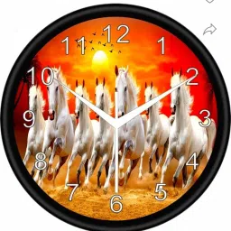 Analog 25.4 cm X 25.4 cm Wall Clock-27