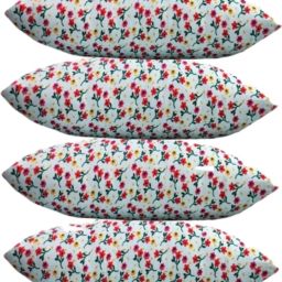 Microfibre Solid Sleeping Pillow Pack of 4-21