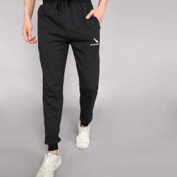 Men Printed Grey Track Pants-image-44