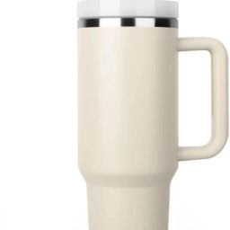 Tumbler with Handle and Straw Lid Water Bottle Travel Coffee Cup Hot &Cold Stainless Steel Tumbler-9
