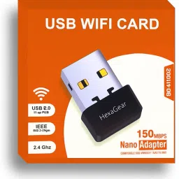 HexaGear WiFi Adapter High Speed USB Wireless Network Dongle for Laptop , PC Use USB Adapter-image-88