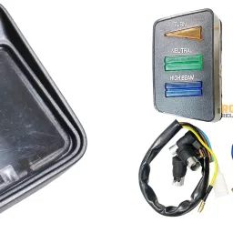 Combo Pilot Lamp+speedometer Box+Bulb Holder (3 Holders) for RX100/RX135/RXG135 Analog Speedometer-33