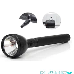 bloomify High Power Rechargeable Dul Mood's LED Torch Flashlight 8 hrs Torch Emergency Light image 2