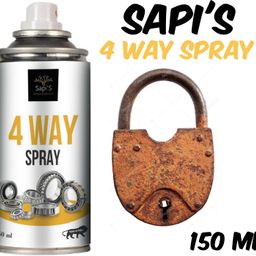 sapi's SapiS 4 way Spray 150ml Rust cleaner Rust Removal Aerosol Spray-picture-41