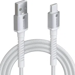 Portronics USB Type C Cable 3 A 2 m Konnect X Nylon Braided Fast Charging and Data Sync-20