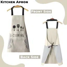 kraptick Polyester Chef's Apron - Medium image 2