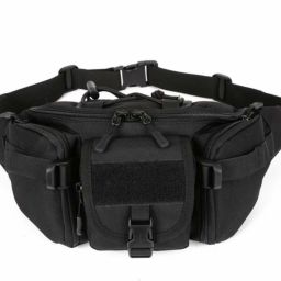 Niyam Tactical Military Waist & Chest Bag Pouch (black) Waist Bag-image-28