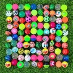 18 Pc Multi Print Small Crazy Jumping Balls/Bouncing Ball ,Return Gift for kids Handball-picture-27