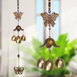 Fengshui Wind Chimes For Home Office Decoration Pack Of 1 Metal Iron Windchime-image-117