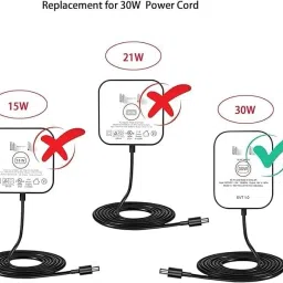 shoptron 30W Charger Adapter 18v Compatible for Amazon Alexa Echo (3rd Gen), Echo Plus Gaming Adapter image 3