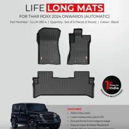 TPV Tray Mat ForMahindra Thar Roxx-picture-7