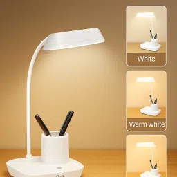 (T) LED Table Lamp with Pen Holder | Smart Study Lamp for Students & Work Desks Study Lamp-16