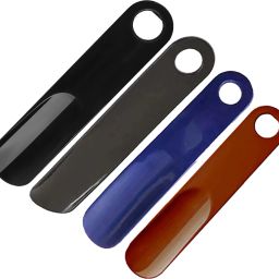 Sheppits Premium Shoe Horn (Pack Of 4, Black, Navy Blue, Maroon, Grey) Shoe Tree-image-3