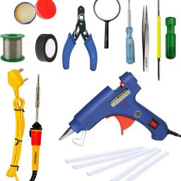 GGE1FAMLKIPDRQ ELECTRONIC COMBO PACK WITH SOLDERING IRON Standard Temperature Corded Glue Gun-16