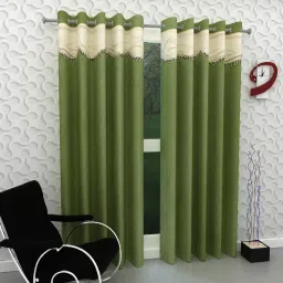 152 cm (5 ft) Polyester Window Curtain (Pack Of 2)-image-94