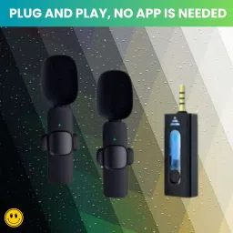 K35 Wireless Microphone Bluetooth Collar Mic for YouTub/Live Stream/VloggingA469 Microphone-picture-30