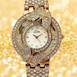 Analog Watch - For Girls BUTTERFLY GOLDEN 048-picture-39