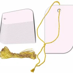 Writable Tag with String for Gift Tag, Bookmark Tag Greeting Card-image-82