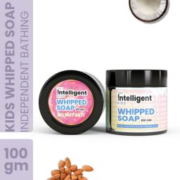 Intelligent Kids Whipped Soap, with coconut, almond for Independent Bathing-51