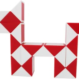 hawkister QiYi Magic Snake Cube (24 Blocks) Wedges Twist Puzzle Fidget Toy image 4