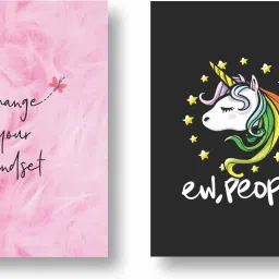 Notebook A5 Diary Unruled 80 Pages-image-0
