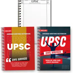 UPSC ANSWER WRITING COPY A4 Notebook 200 Pages-6