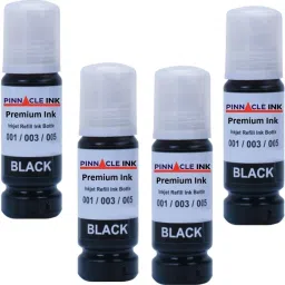 PINNACLE 4 Compatible ink For Ep L3216 All Full Black Ink Set Black Ink Bottle-image-33