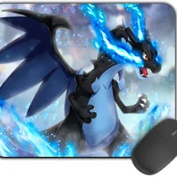 Kirmada Printed Designer Mega Charizad Pokemon Mouse Pad. Non Slip Base Mousepad-picture-16