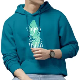 Men Full Sleeve Printed Hooded Sweatshirt-image-79